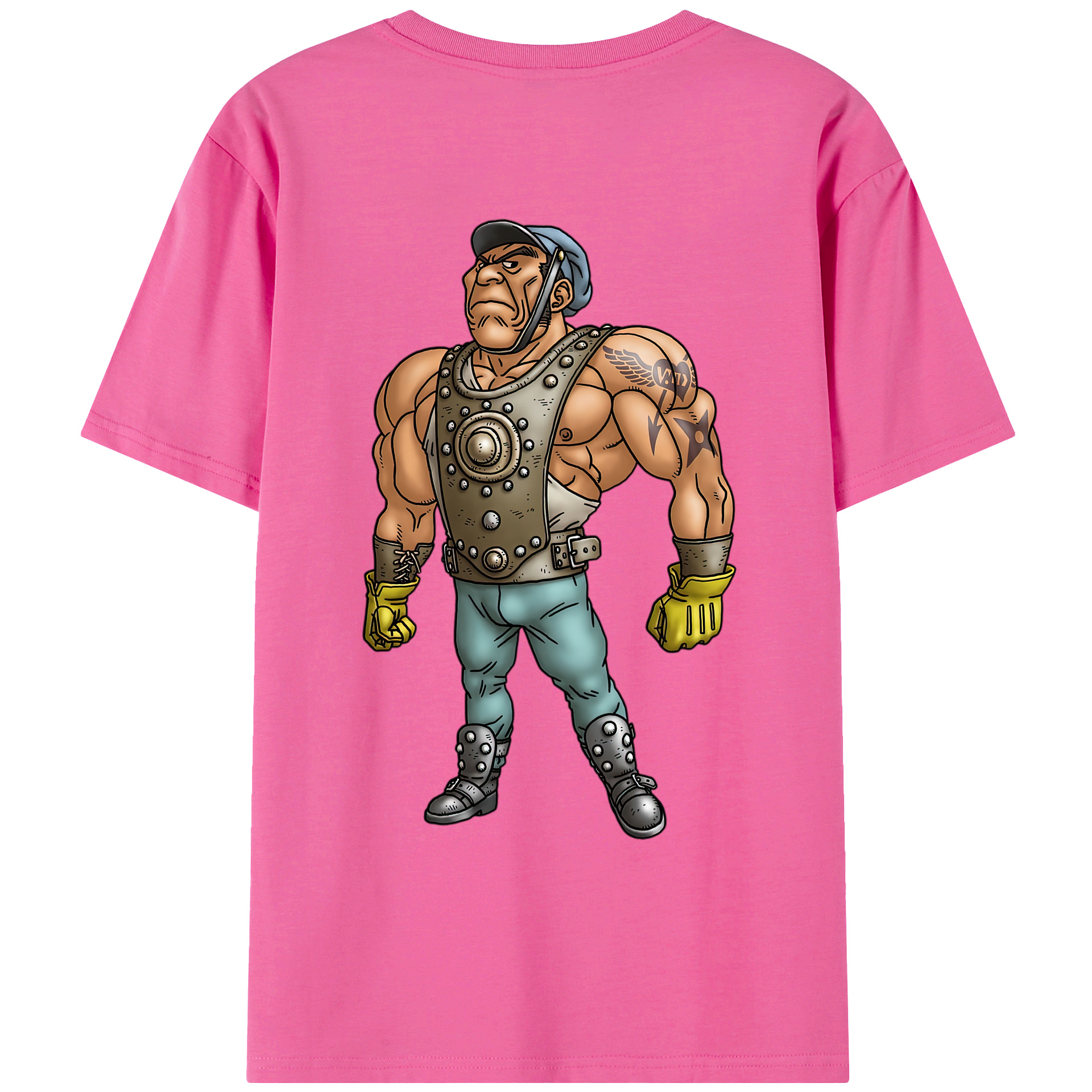 （画像用） ドラゴンクエスト Doragon Kuesuto Dragon Quest レディース半袖Tシャツ(バックプリント)